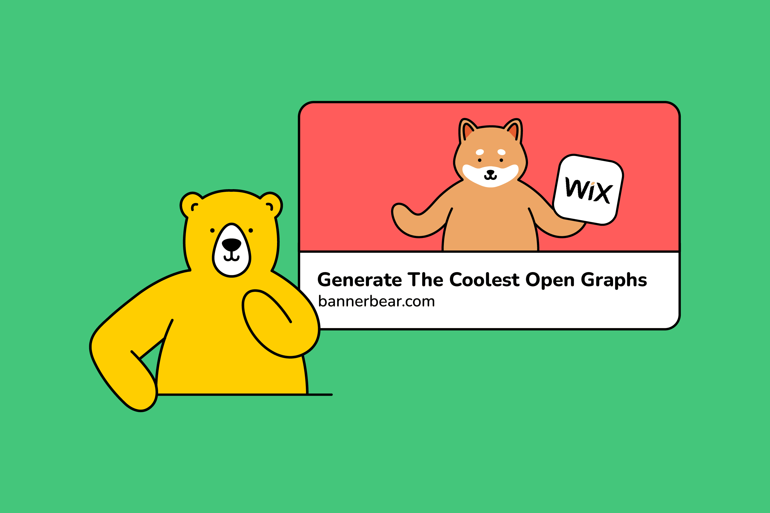 How to Add Auto-Generated Custom Open Graph Images to Wix Using Bannerbear