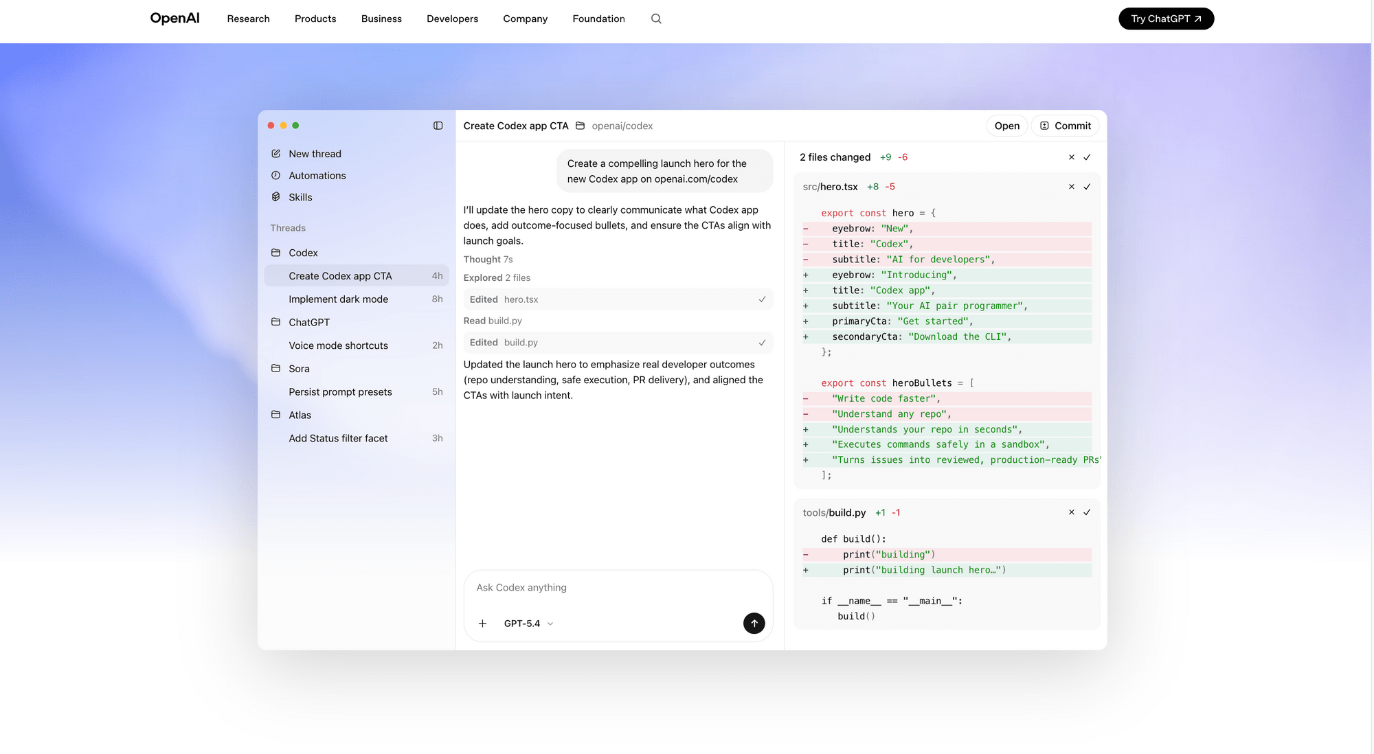 Best AI for Coding in 2026 - OpenAI Codex